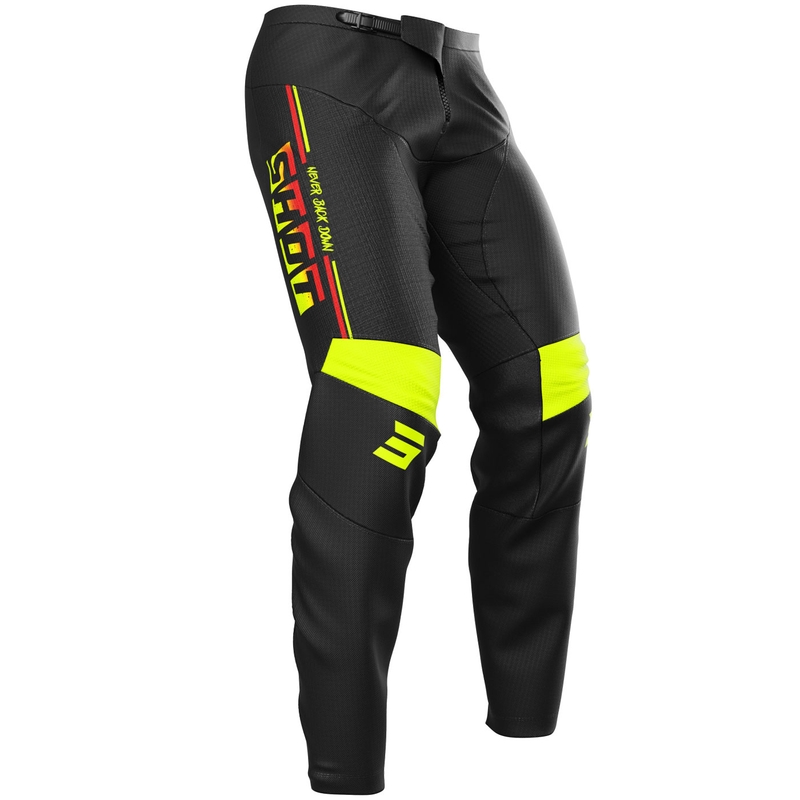 Crosshose Shot Devo Block Fluo Gelb