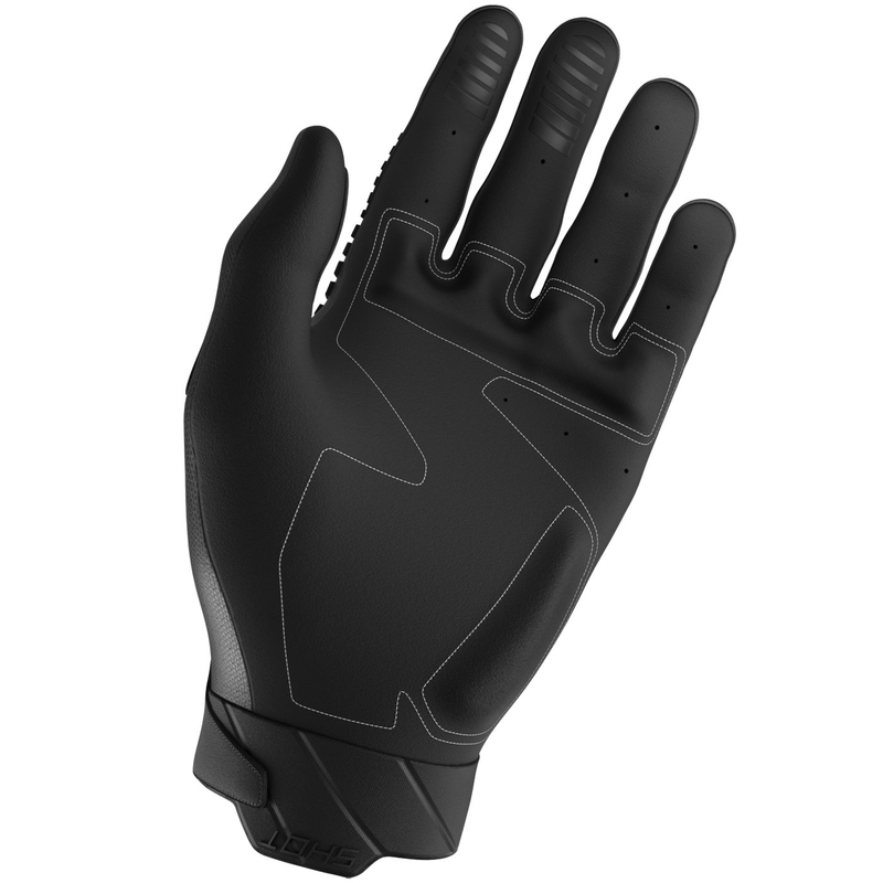 Shot Core Max Motocross-Handschuhe schwarz