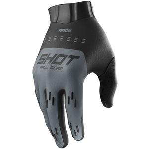 Shot Race Evo Motocross-Handschuhe schwarz-grau