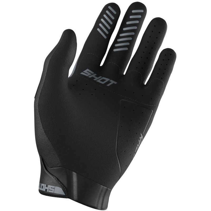 Shot Race Evo Motocross-Handschuhe schwarz-grau