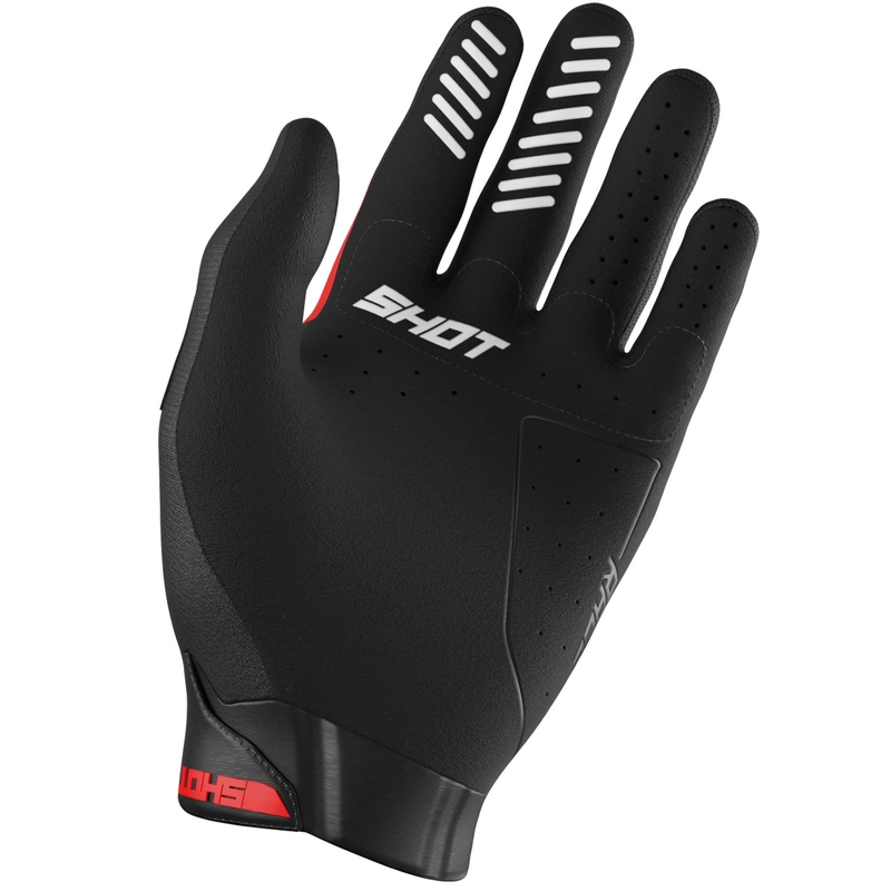 Shot Race Evo Motocross-Handschuhe rot