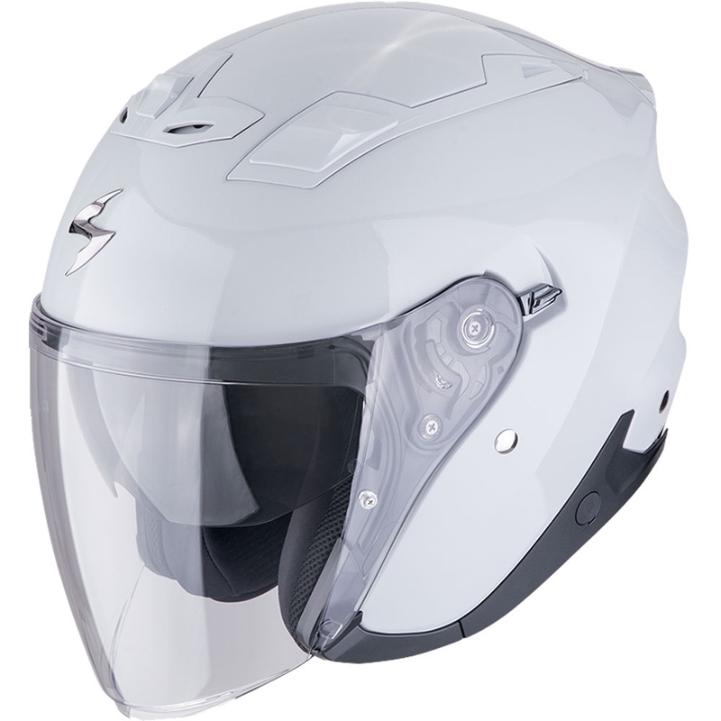 Scorpion EXO-Z1 Solid Open Face Motorradhelm Perlweiß