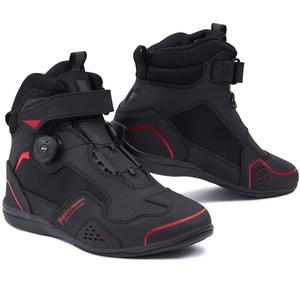 Rebelhorn Spark II Motorradstiefel schwarz-rot
