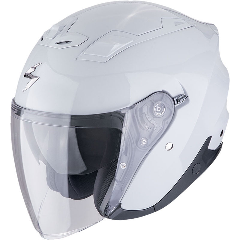 Offener Motorradhelm Scorpion EXO-Z1 SOLID hellgrau