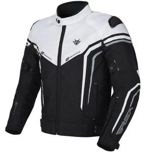RSA Compact 2 EVO Motorradjacke schwarz-grau-weiß