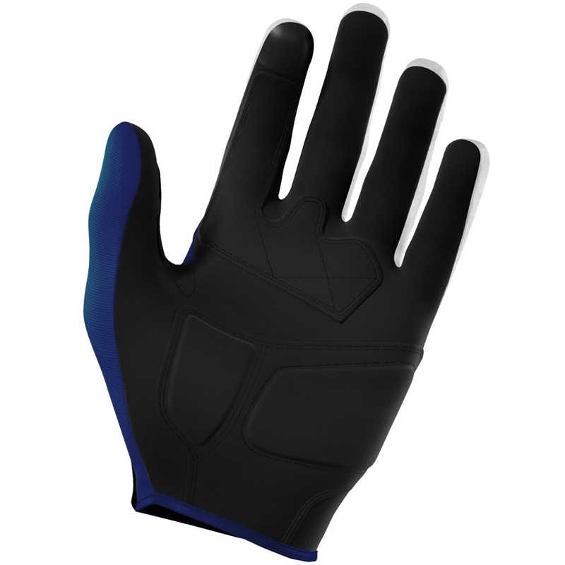 Shot Drift Onyx blaue Motocross-Handschuhe