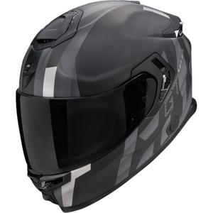 Integrierter Motorradhelm Scorpion EXO-GT SP AIR TOURADVEN schwarz-silber