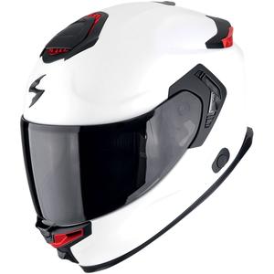 Integrierter Motorradhelm Scorpion EXO-GT SP Air SOLID matt perlweiß