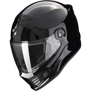 Motorradhelm SCORPION COVERT FX schwarz glänzend