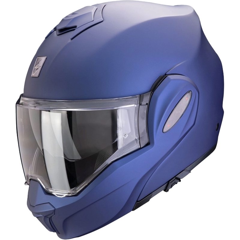 Klapphelm Scorpion EXO-TECH EVO PRO SOLID matt metallic blau