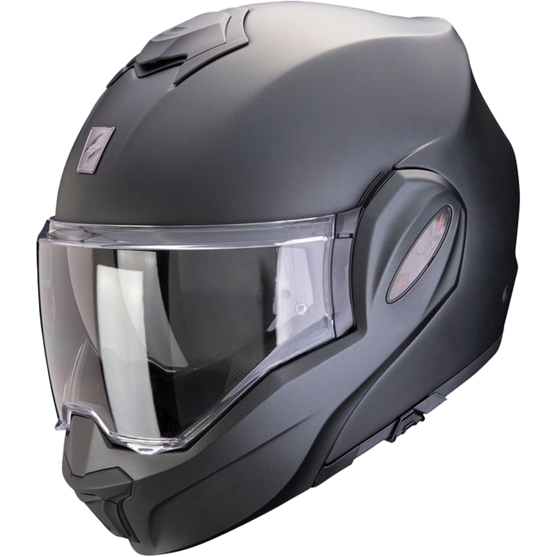 Klapphelm Scorpion EXO-TECH EVO PRO SOLID pearl mattschwarz