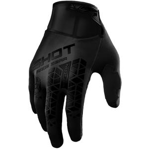 Shot Vision Tech Motocross-Handschuhe schwarz
