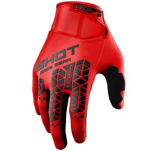 Shot Vision Tech Motocross-Handschuhe rot