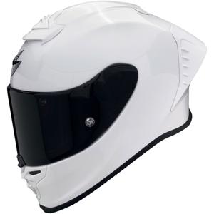 Integrierter Motorradhelm Scorpion EXO-R1 EVO AIR FIM Racing #1 Solides Perlweiß