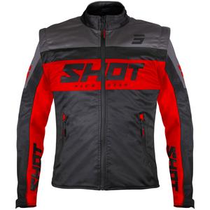 Softshelljacke Shot Softshell Lite schwarz-rot