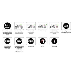 Seiten Spoiler PUIG RACE 21223N schwarz