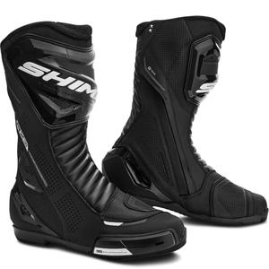 Shima RX-3 Motorradstiefel schwarz-weiß