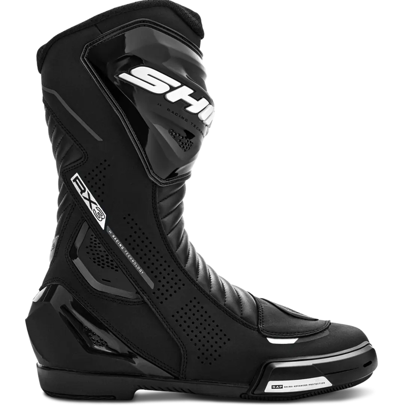Shima RX-3 Motorradstiefel schwarz-weiß