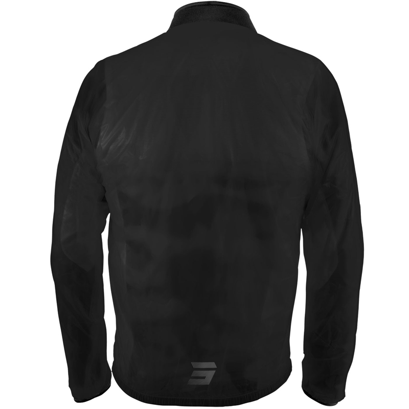 Shot Windbreaker Regenjacke schwarz