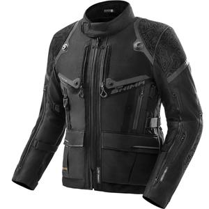 Shima Tracker Motorradjacke schwarz