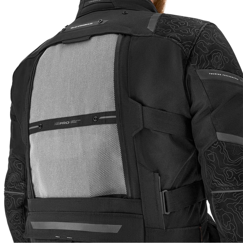 Shima Tracker Motorradjacke schwarz