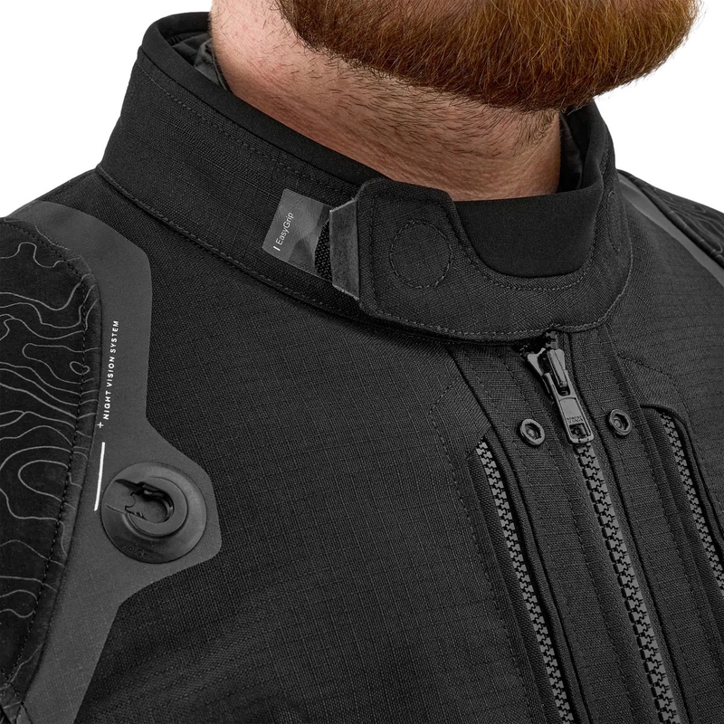 Shima Tracker Motorradjacke schwarz