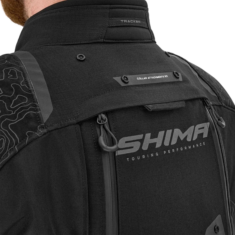 Shima Tracker Motorradjacke schwarz