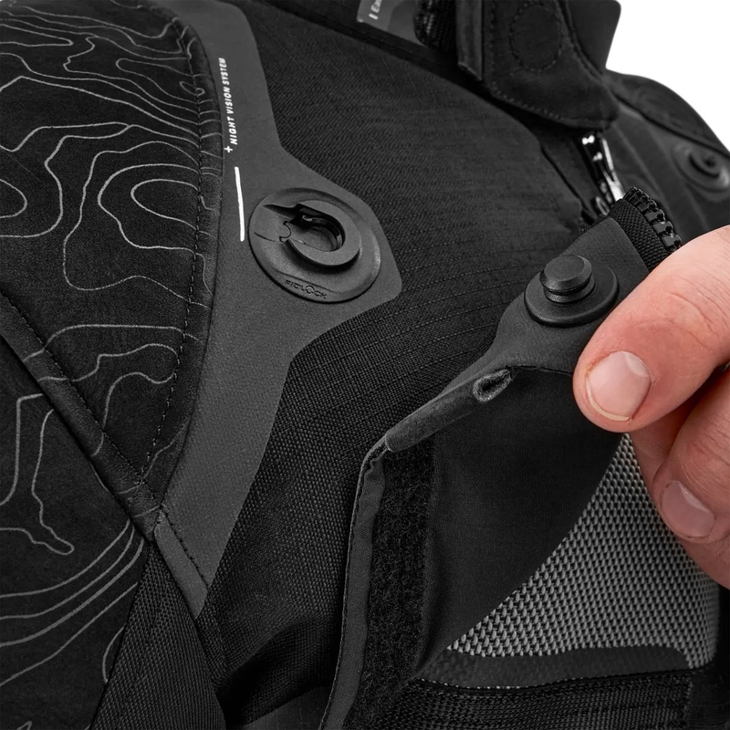 Shima Tracker Motorradjacke schwarz