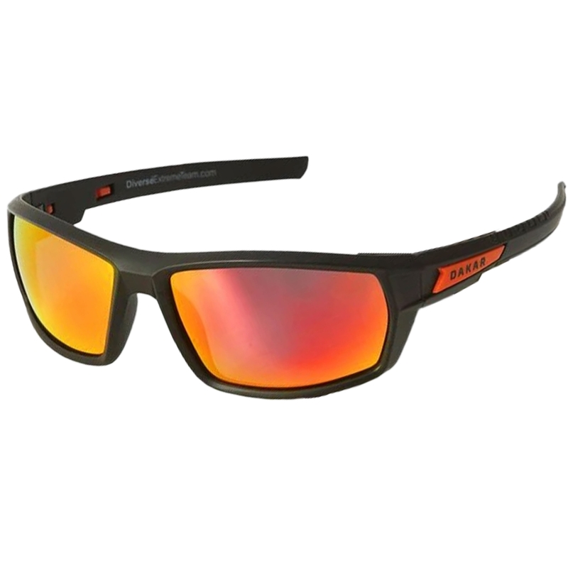 Dakar Swing P II Sonnenbrille schwarz-orange