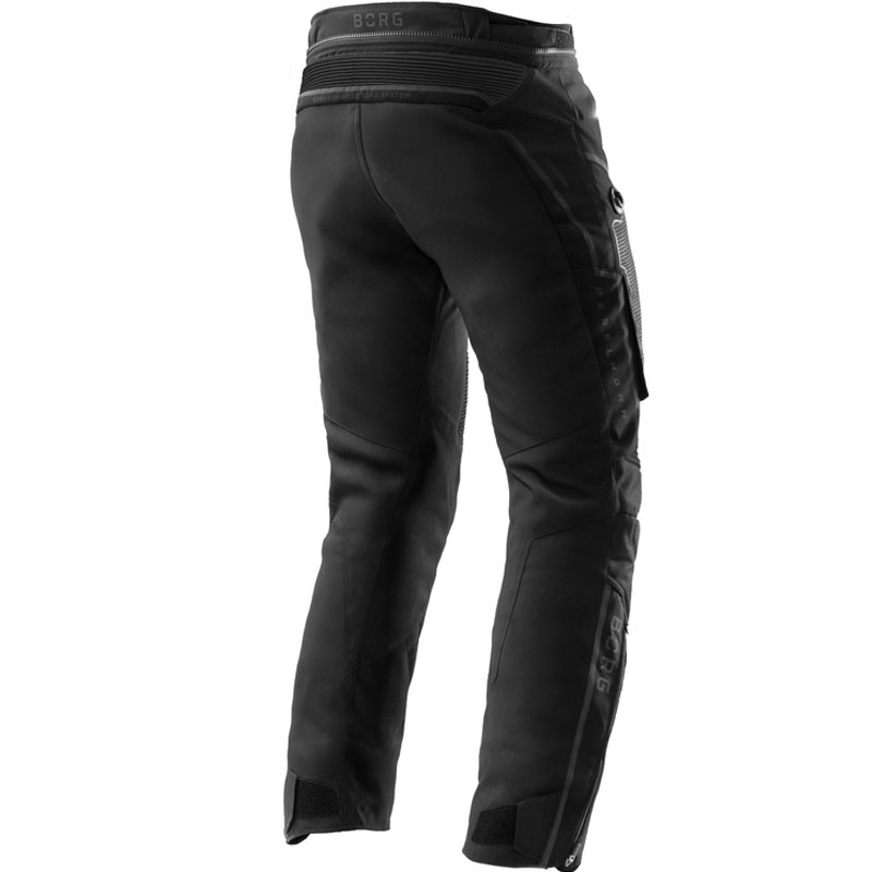 Rebelhorn Borg II verlängerte Motorradhose schwarz