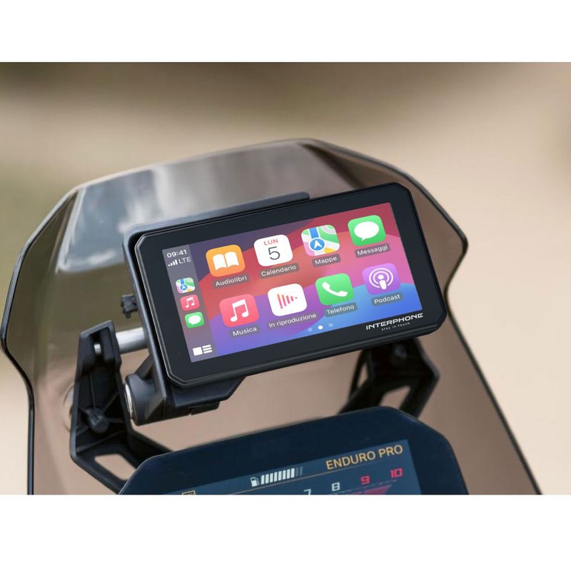 BMW Apple CarPlay und Android Auto Interphone-Display für Motorräder