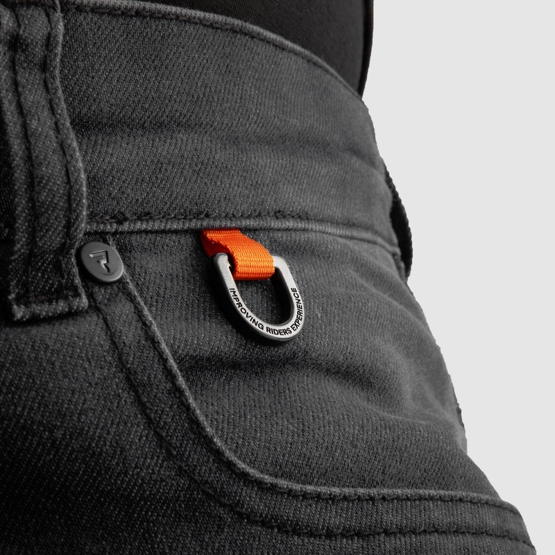 Rebelhorn Revolt Monolayer Motorradjeans Schwarz