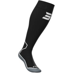 Kindersocken Shot Line schwarz