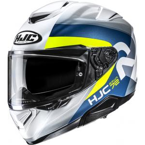 Integralhelm Motorrad HJC RPHA 72 Phyta MC3H grau-blau-gelb