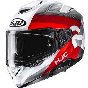 Integralhelm Motorrad HJC RPHA 72 Phyta MC1 grau-weiß-rot