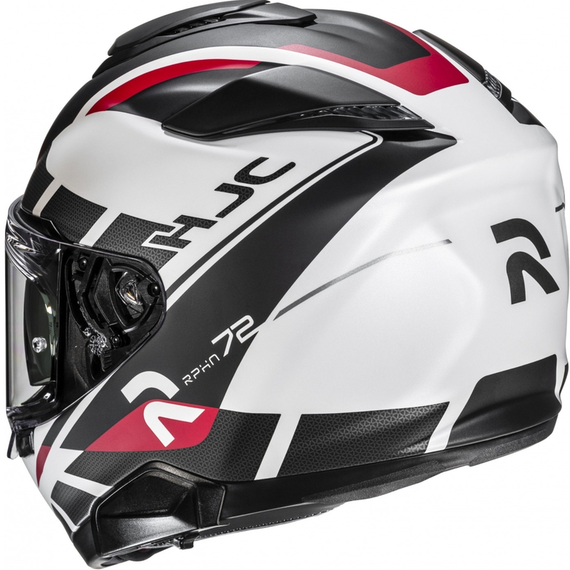 Integralhelm Motorrad HJC RPHA 72 Value MC1SF schwarz-weiß-rot