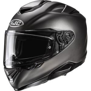 HJC RPHA 72 Solid Integralhelm für Motorradfahrer, halbmattes Titan