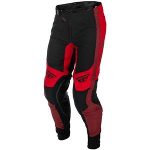 FLY Racing-USA Lite Motocrosshose schwarz-rot