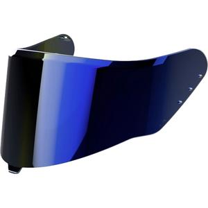 Plexiglas für Airoh MATRYX Helme, blaues Iridium
