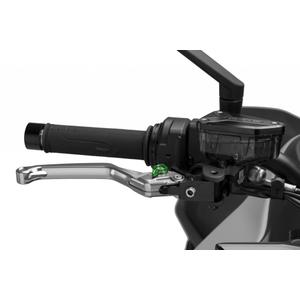 Bremsehebel ohne Adapter PUIG 4.0 4120PV lang silver/green