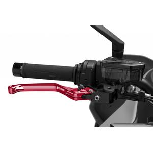 Bremsehebel ohne Adapter PUIG 4.0 4120RN lang rot/schwarz