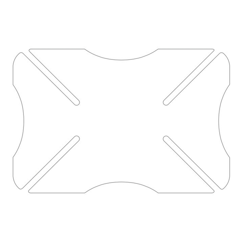 Oxford Helmet Bumper Klarer Helm-Lackschutz