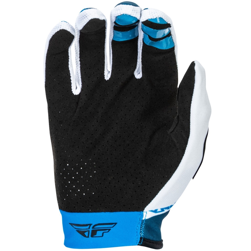 FLY Racing Motocross Handschuhe - USA Lite blau-weiß