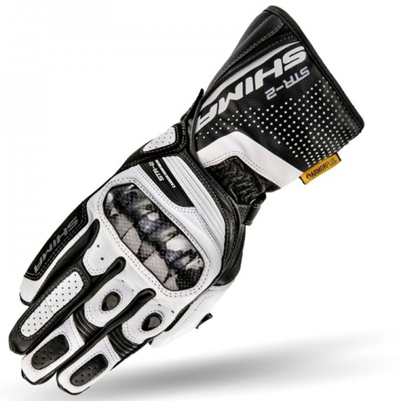Shima STR-2 Handschuhe weiß-schwarz