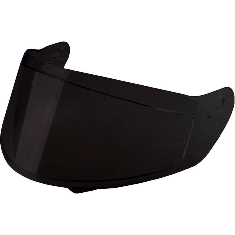 Plexiglas für Street Racer Titan Carbon Helme dunkel