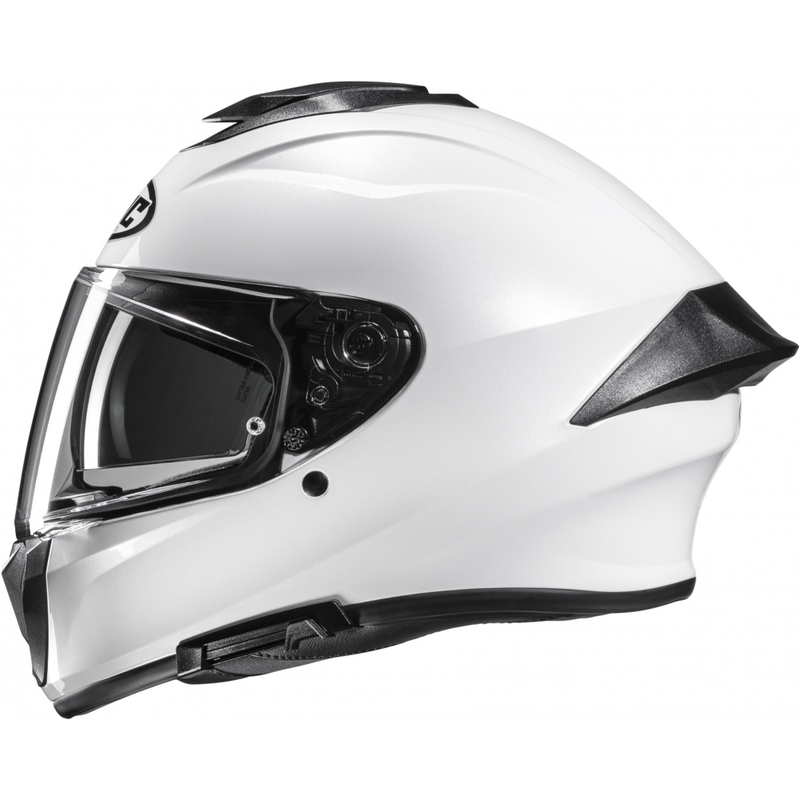 HJC C71 Solid Integralhelm Motorrad perlweiß