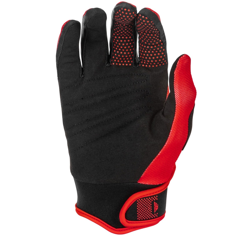 Kinder Motocrosshandschuhe FLY Racing - USA F-16 rot-schwarz-weiß
