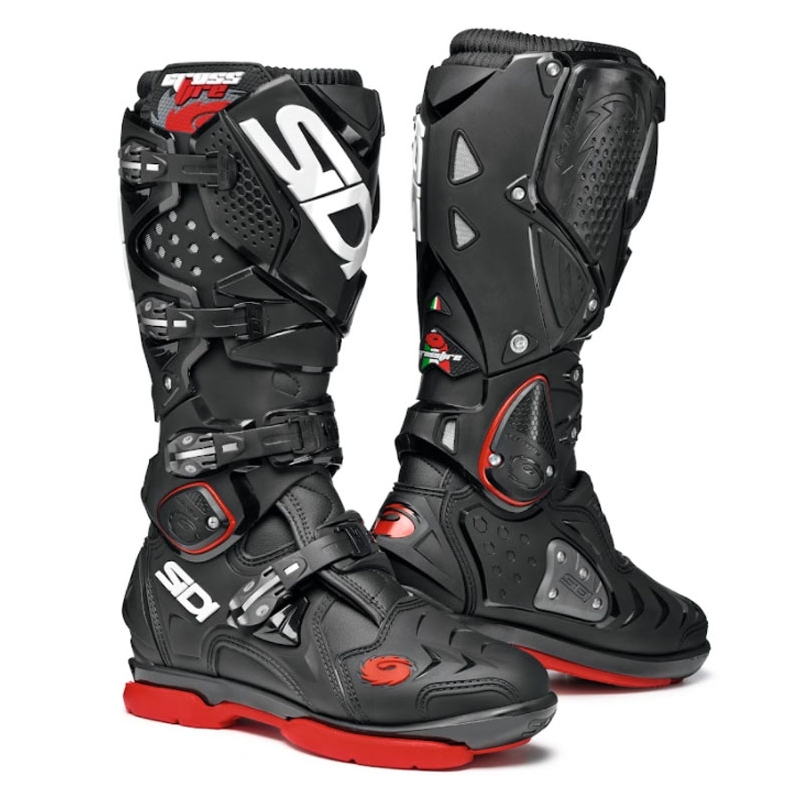 SIDI CROSSFIRE 2 SM Motorradstiefel schwarz-schwarz
