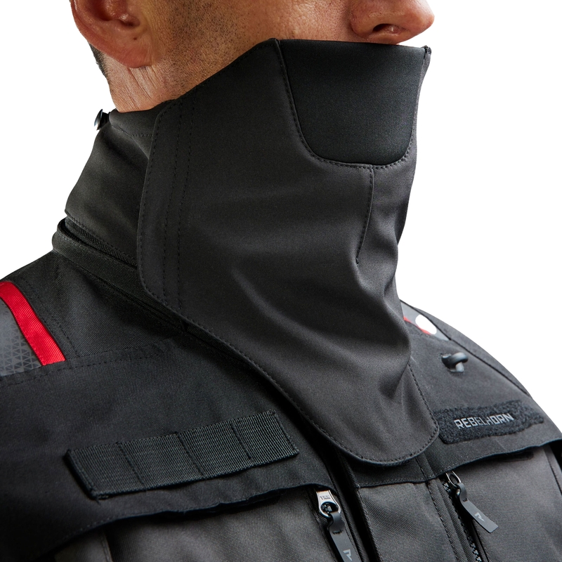 Rebelhorn Cubby V Motorradjacke schwarz-anthrazit-rot