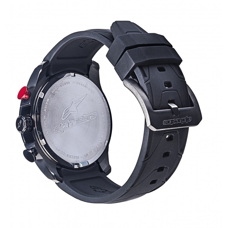 Alpinestars Tech Chrono PVD schwarz-rot Uhr